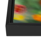 Moving Flowers | Abstract Floral Photography Framed Canvas Print Gallery Image 3