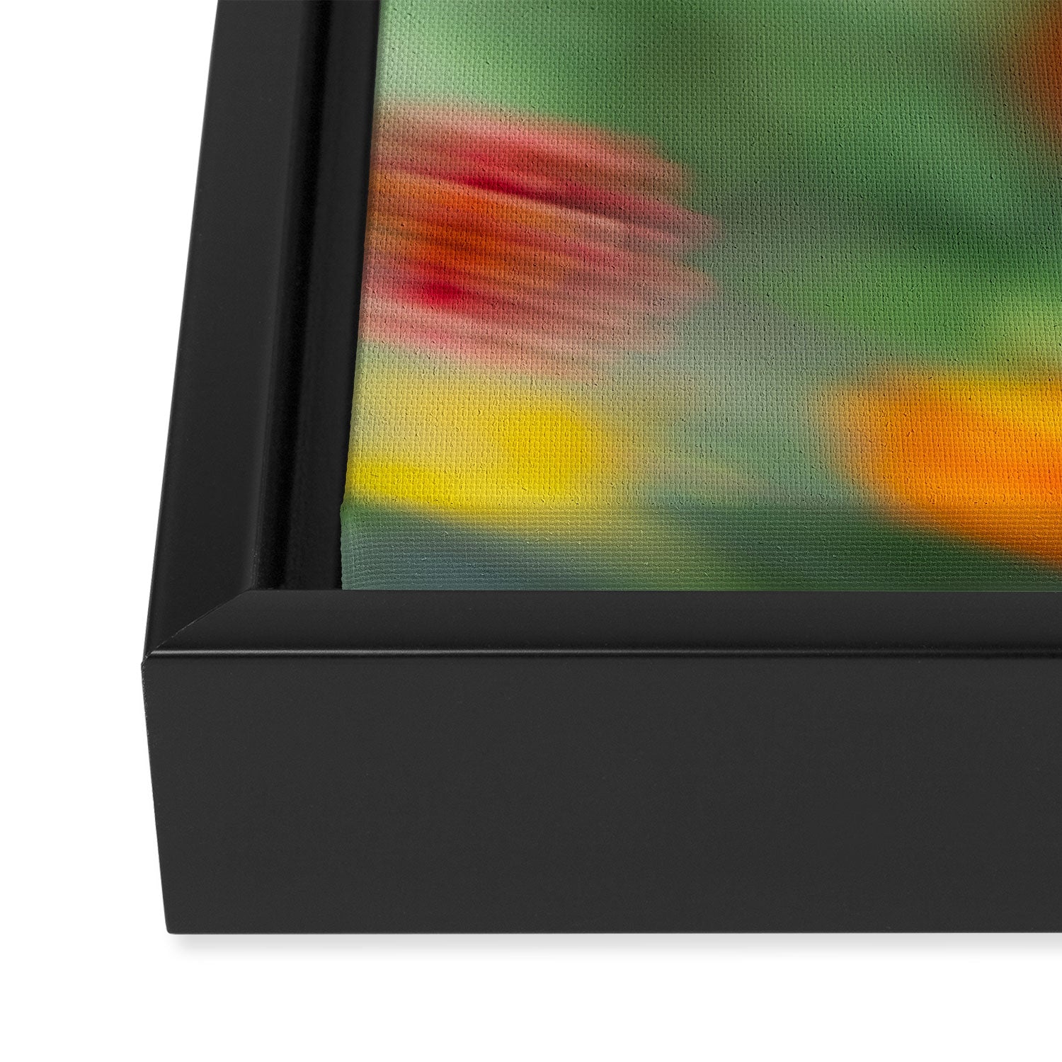 Moving Flowers | Abstract Floral Photography Framed Canvas Print Gallery Image 3