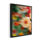 Moving Flowers | Abstract Floral Photography Framed Canvas Print Gallery Image 2