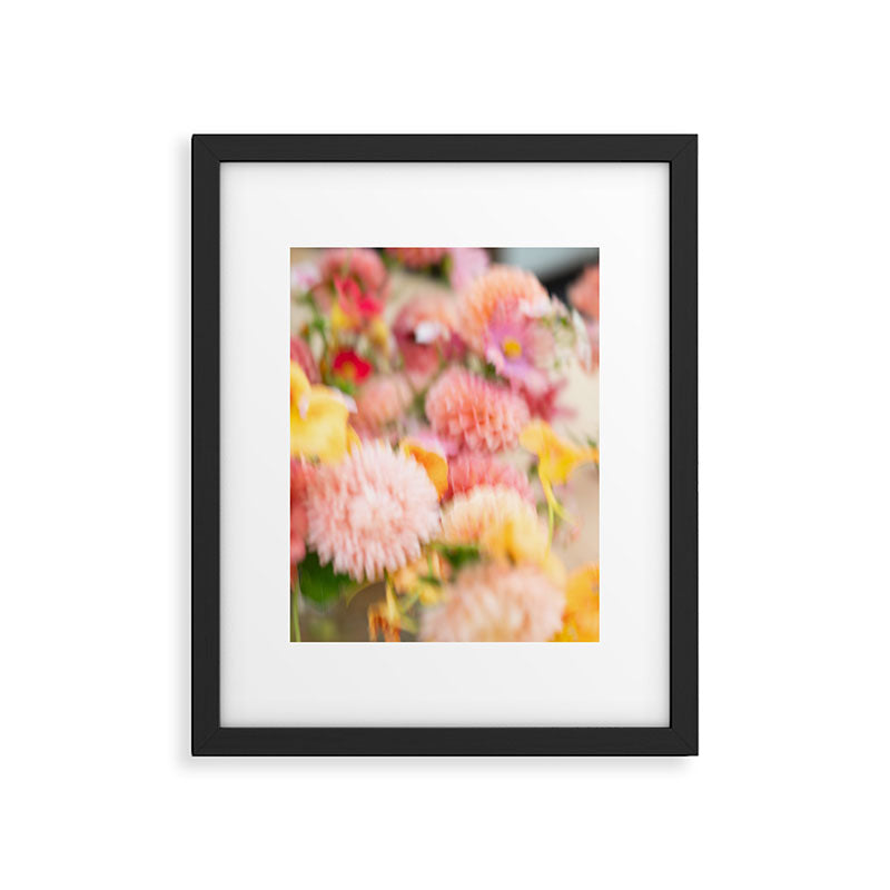 Moving flowers - Abstract Floral Photography Framed Art Print Gallery Image 5