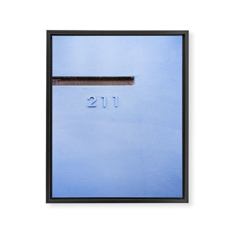 Oaxaca Blues | Mexico Travel Photography Framed Canvas Print Gallery Image 6