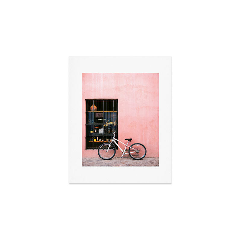 Oaxaca Mexico Bike | Travel Photography Art Print Gallery Image 1