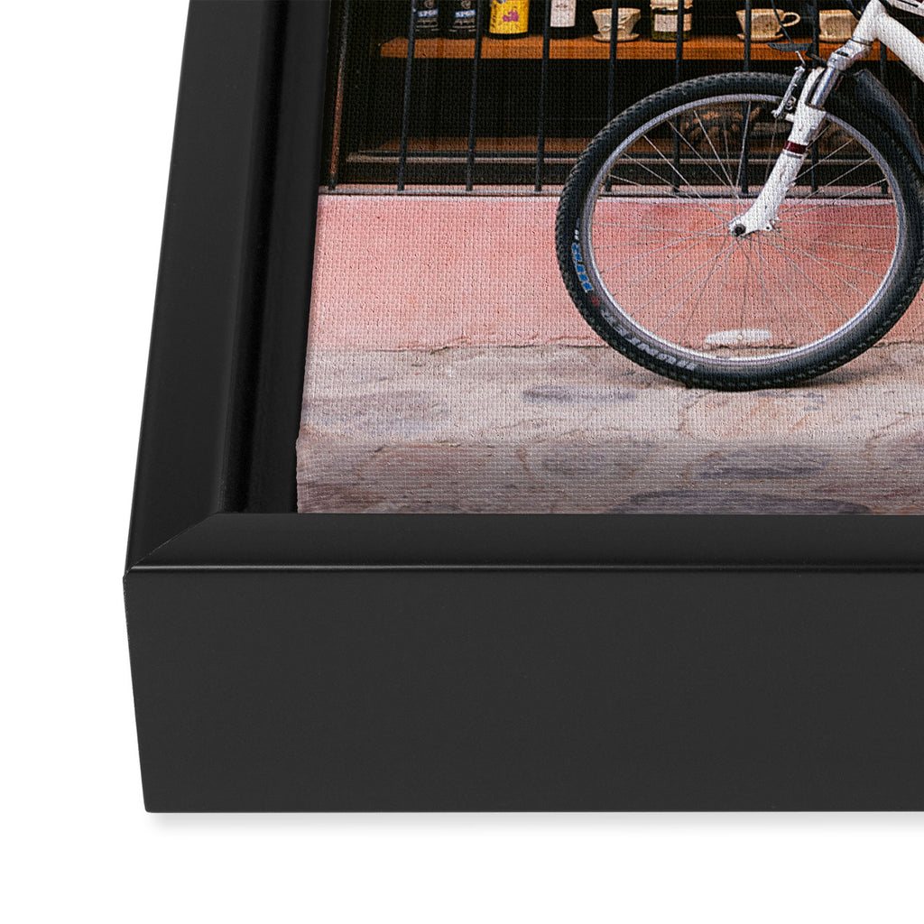 Oaxaca Mexico Bike | Travel Photography Framed Canvas Print Gallery Image 3