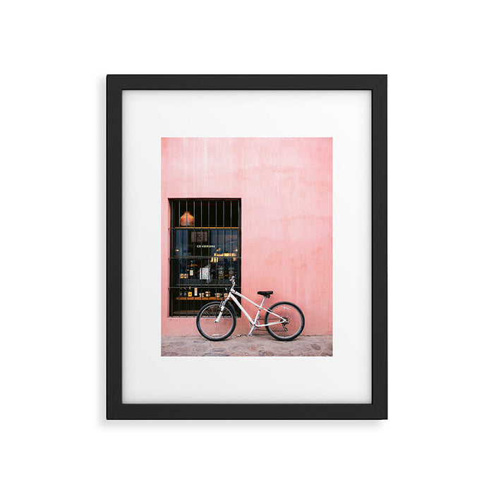 Oaxaca Mexico Bike | Travel Photography Framed Art Print Gallery Image 1