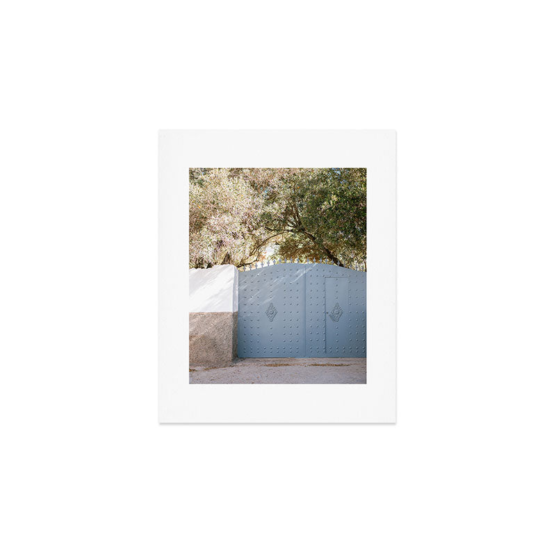 Olive Gate | Tamraght Moroccan Architecture Photography Art Print Gallery Image 1