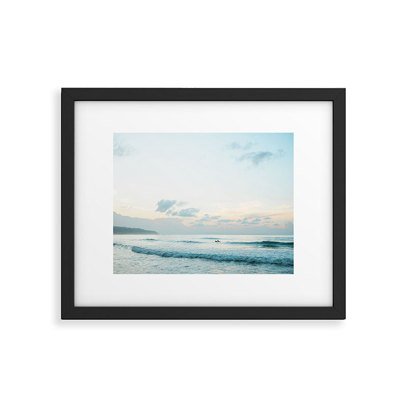 Once your board hits the ocean | Surf travel photography print | Central America Framed Art Print Gallery Image 5