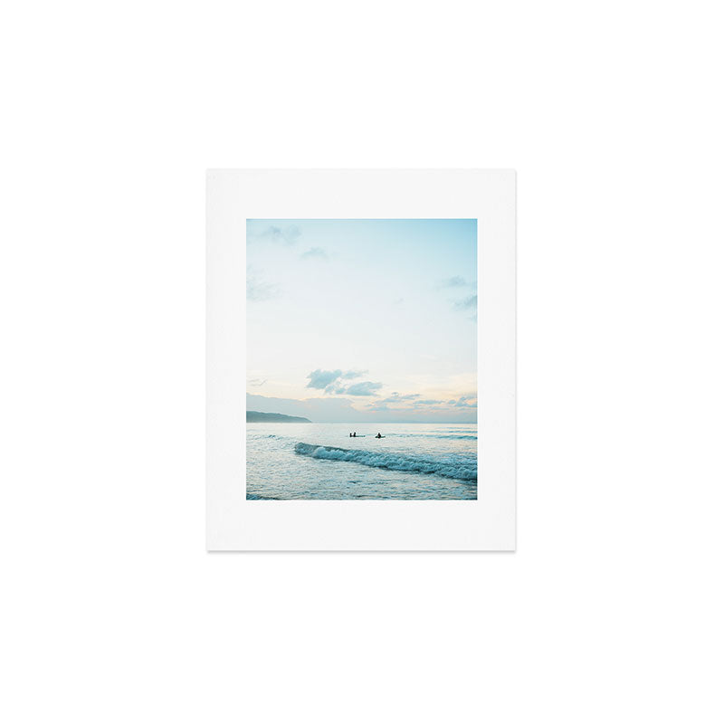 Once your board hits the water  | Surf travel photography print Art Print Gallery Image 1