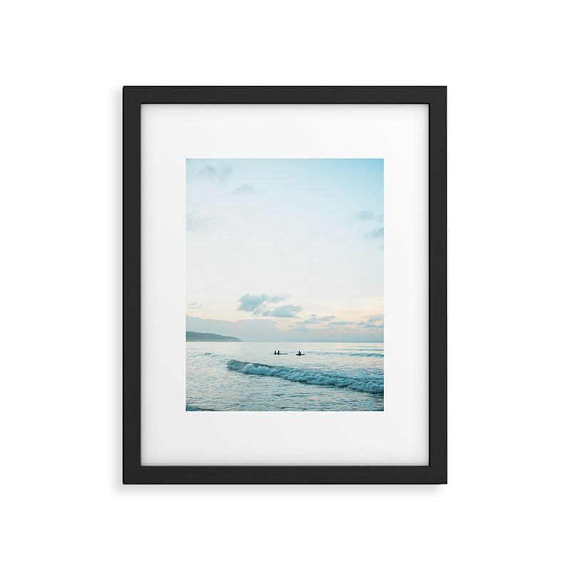 Once your board hits the water  | Surf travel photography print Framed Art Print Gallery Image 5