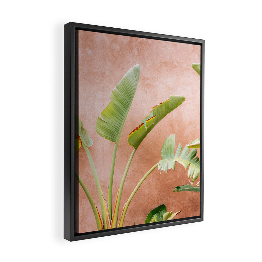 Palms of Ourika Morocco | Pastel Travel Photography Marrakech | Square Framed Canvas Print Gallery Image 2