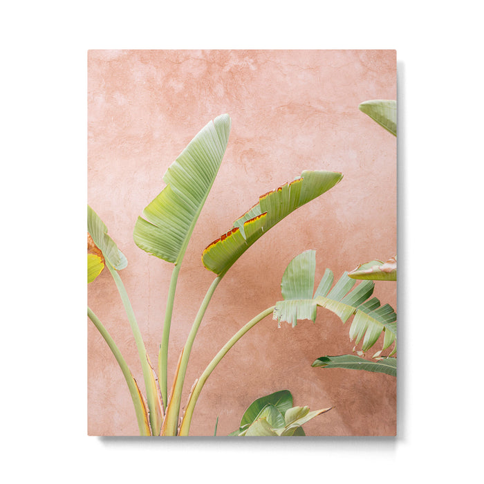 Palms of Ourika Morocco | Pastel Travel Photography Marrakech | Square Metal Print Gallery Image 1