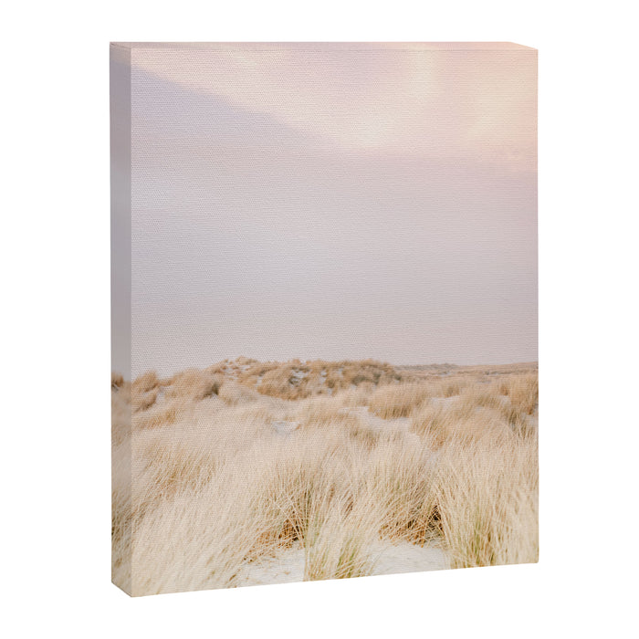Pastel coastal sky | Ameland island fine art travel photography | The Netherlands Canvas Print Gallery Image 1