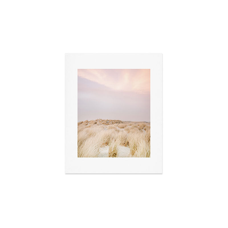 Pastel coastal sky | Ameland island fine art travel photography | The Netherlands Art Print Gallery Image 1