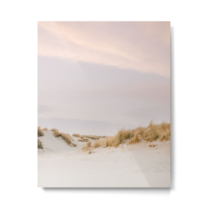 Pastel coastal sky | Ameland island fine art travel photography | The Netherlands Metal Print Gallery Image 1