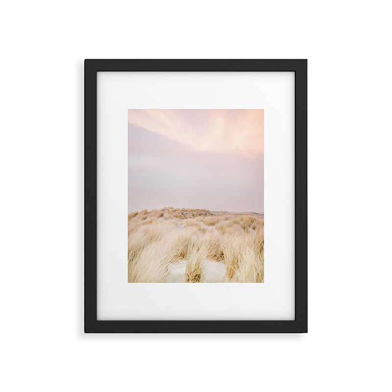 Pastel coastal sky | Ameland island fine art travel photography | The Netherlands Framed Art Print Gallery Image 5