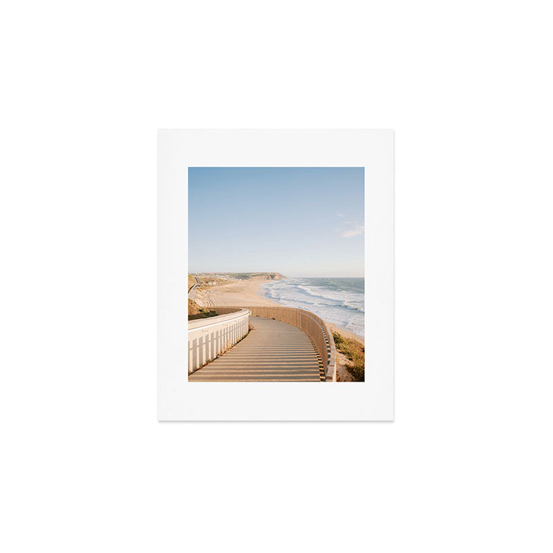 Praia Azul | Summer vibes Portugal travel photography  Art Print Gallery Image 1