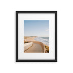 Praia Azul | Summer vibes Portugal travel photography  Framed Art Print Gallery Image 5