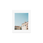 Pretty pretty Cannes | Pastel colored apartment buildings in the South of France Art Print Gallery Image 1