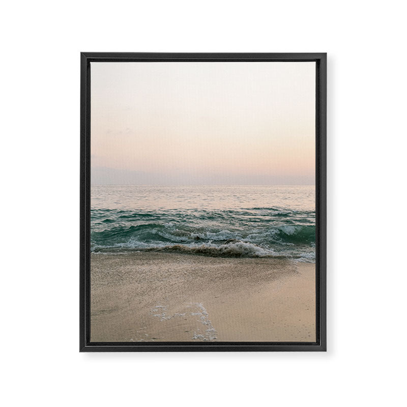 Puerto Escondido beach | Mexico travel photography Framed Canvas Print Gallery Image 6