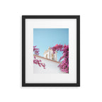 Purple and white | Alfama Lisbon Portugal fine art photography travel print Framed Art Print Gallery Image 5