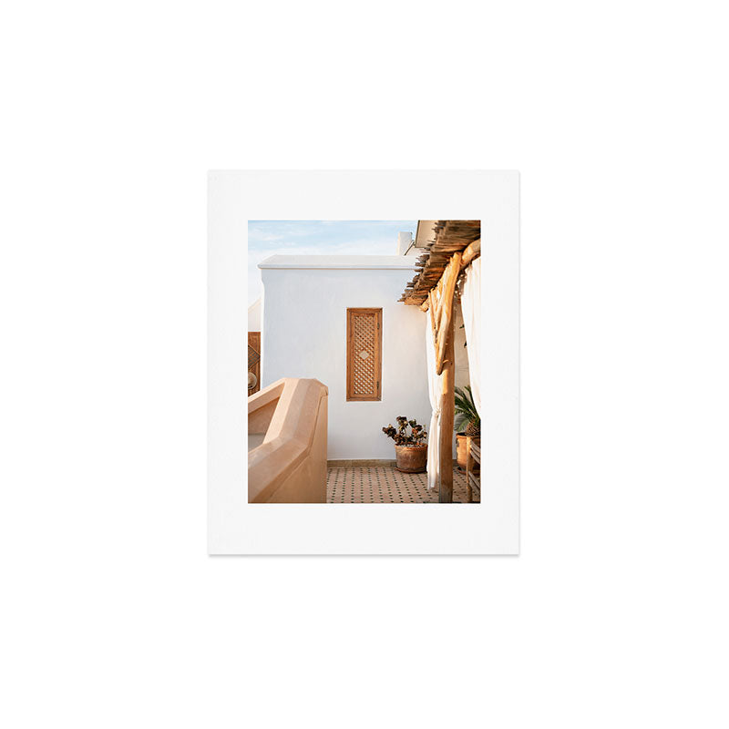 Riad Rooftop Marrakech | Morocco Travel Photography Art Print Gallery Image 1