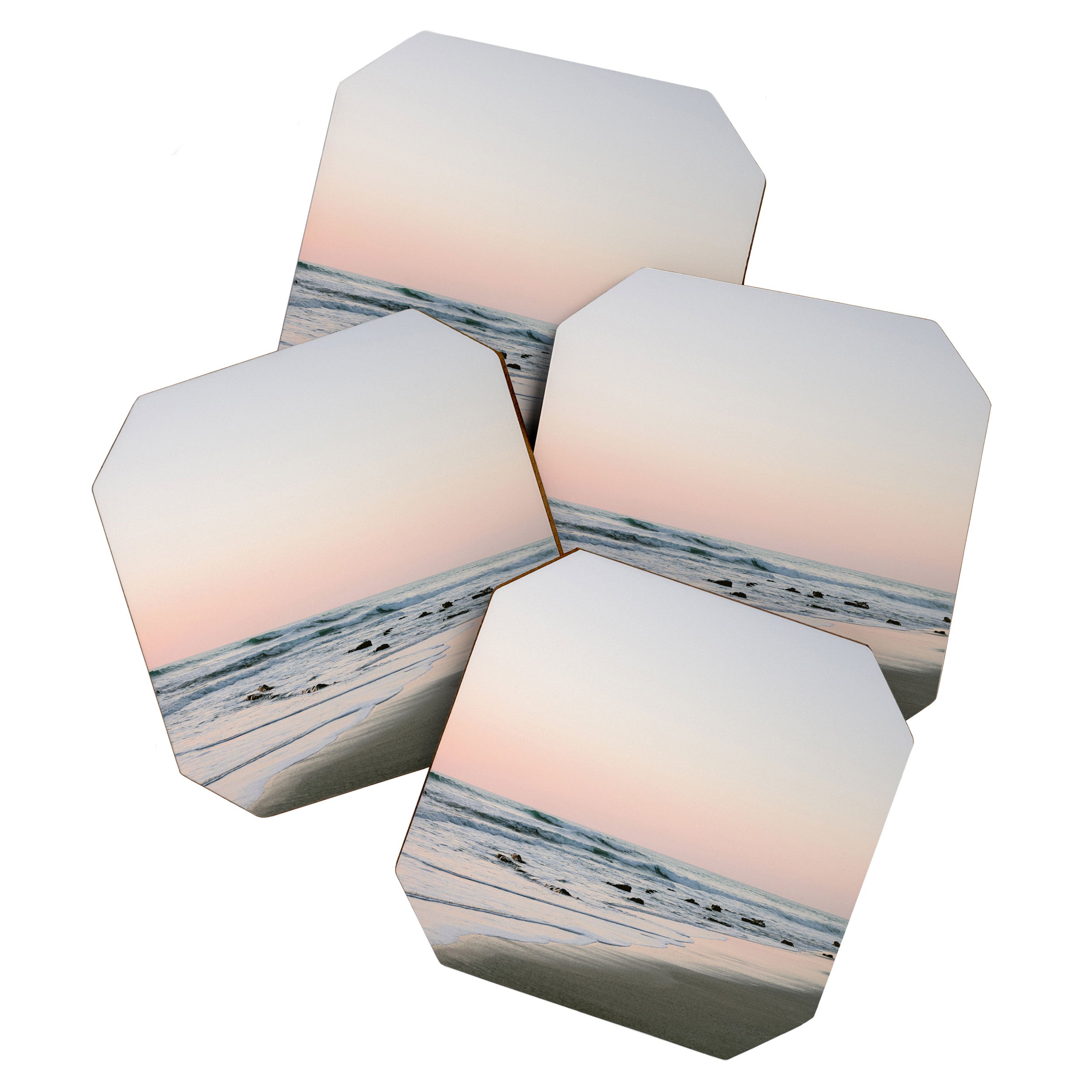 Santa Teresa sunset | Costa Rica travel photography  Coaster Gallery Image 1