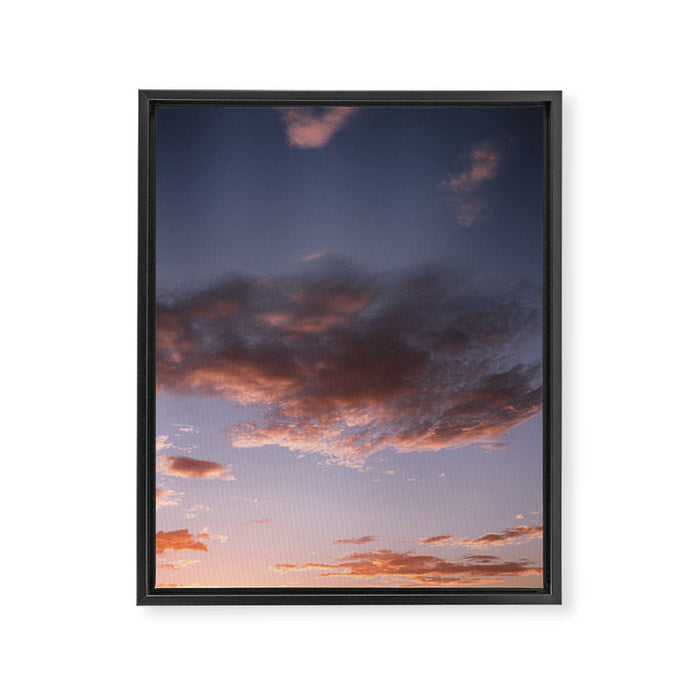 Sky on fire | Pastel Sunset in Playa Grande Costa Rica | Travel print  Framed Canvas Print Gallery Image 1