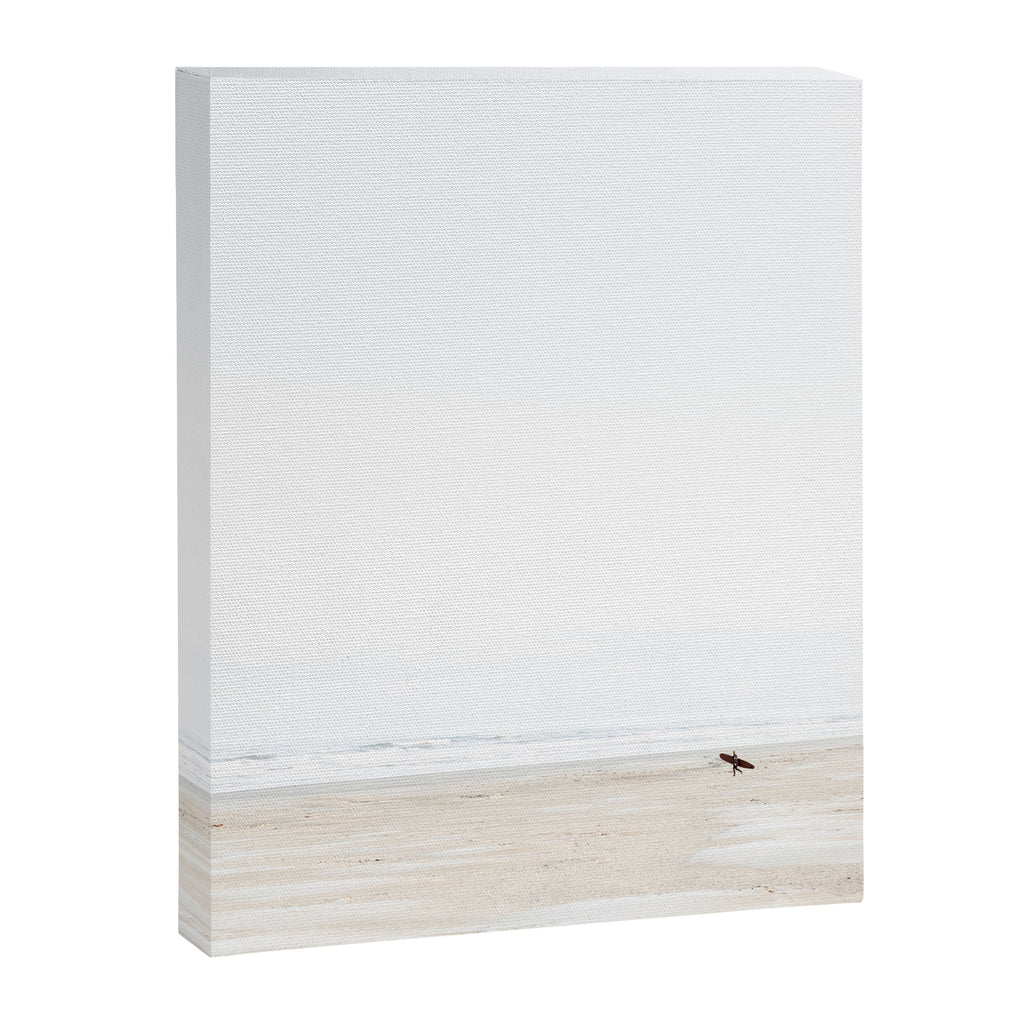 The lone surfer | fine art surf beach photography | Wanderlust at the ocean Canvas Print Gallery Image 6