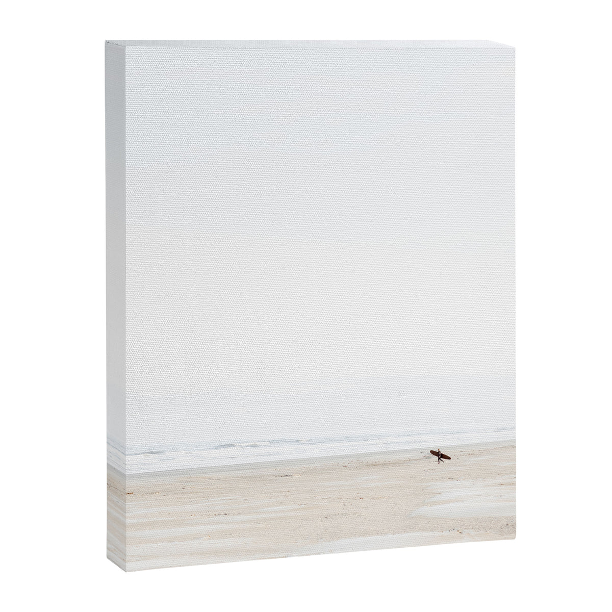 The lone surfer | fine art surf beach photography | Wanderlust at the ocean Canvas Print Gallery Image 6
