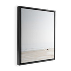 The lone surfer | fine art surf beach photography | Wanderlust at the ocean Framed Canvas Print Gallery Image 2
