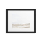 The lone surfer | fine art surf beach photography | Wanderlust at the ocean Framed Art Print Gallery Image 5