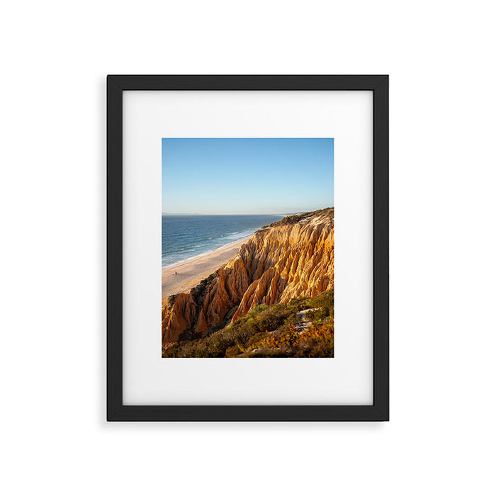 The Portugal Coast | Colorful travel photography Framed Art Print Gallery Image 1