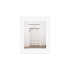 The White door | Vejer de La Frontera | Spain travel photography Art Print Gallery Image 1