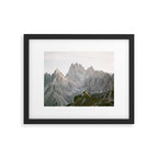 Tre cime peaks | Travel fine art photography print Italy | Pastel adventure vibes Framed Art Print Gallery Image 5