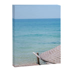 Tropical Blues | Taghazout Moroccan Coast Travel Photography Canvas Print Gallery Image 6