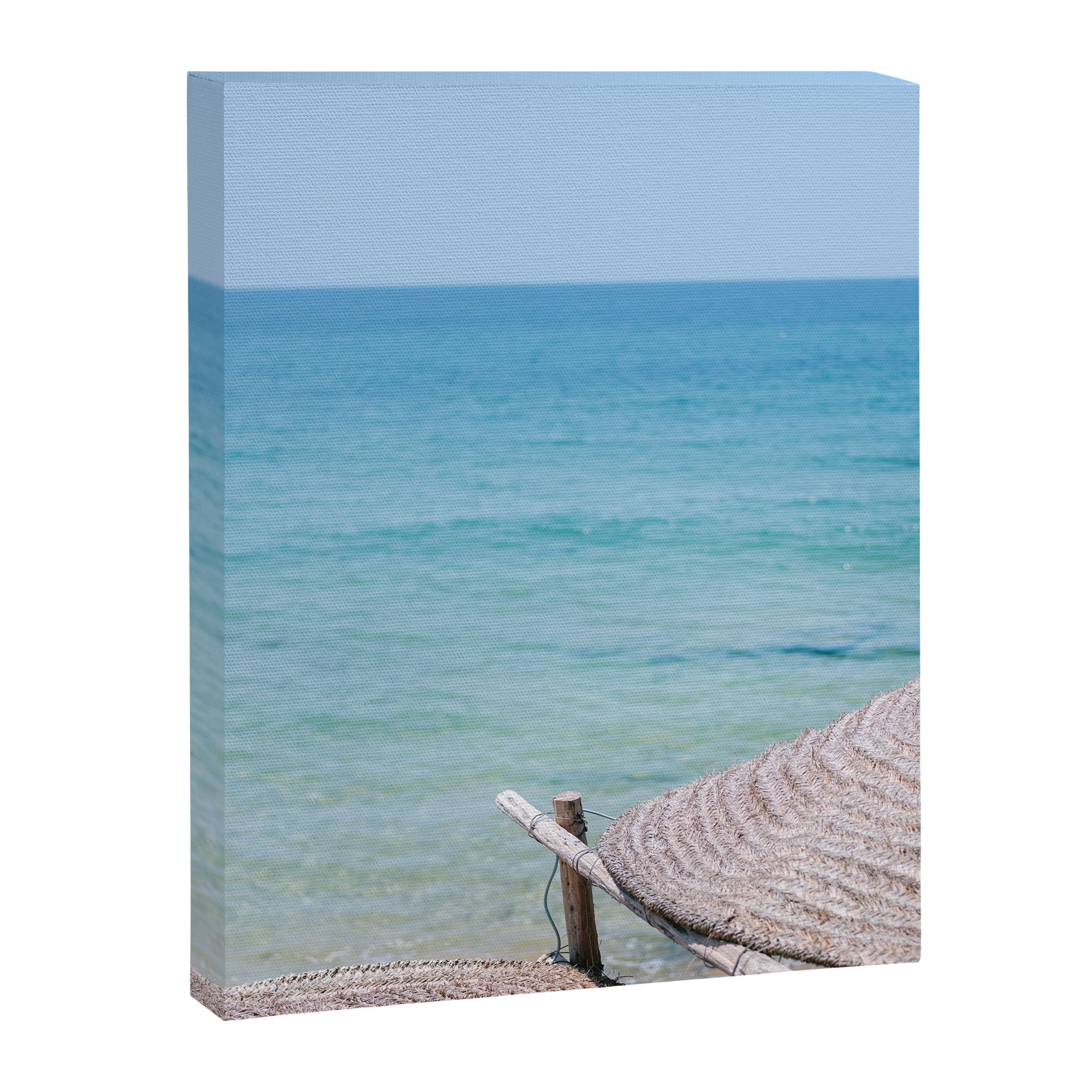 Tropical Blues | Taghazout Moroccan Coast Travel Photography Canvas Print Gallery Image 6