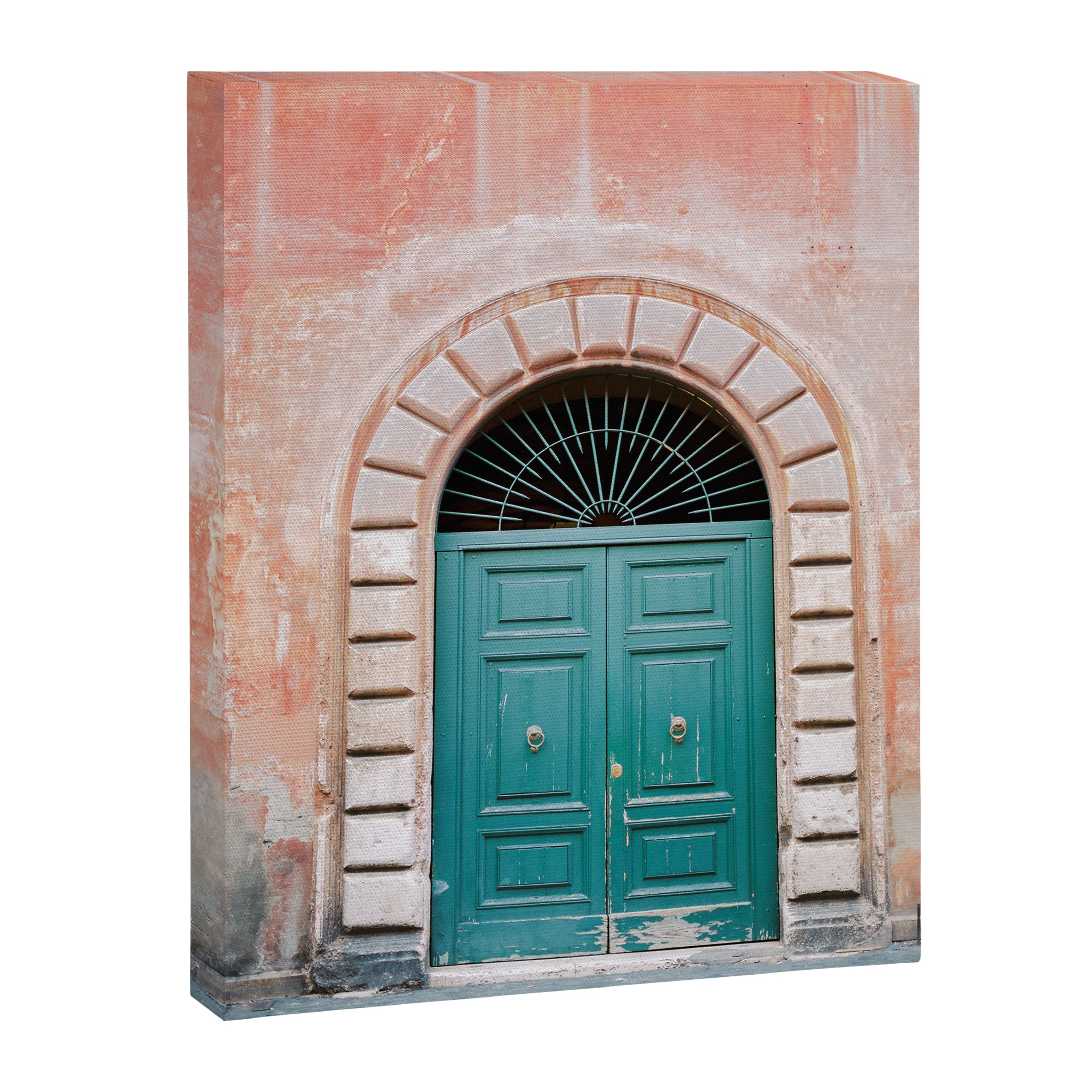 Rome Trastevere Door | Italy Travel Photography Canvas Print Gallery Image 6