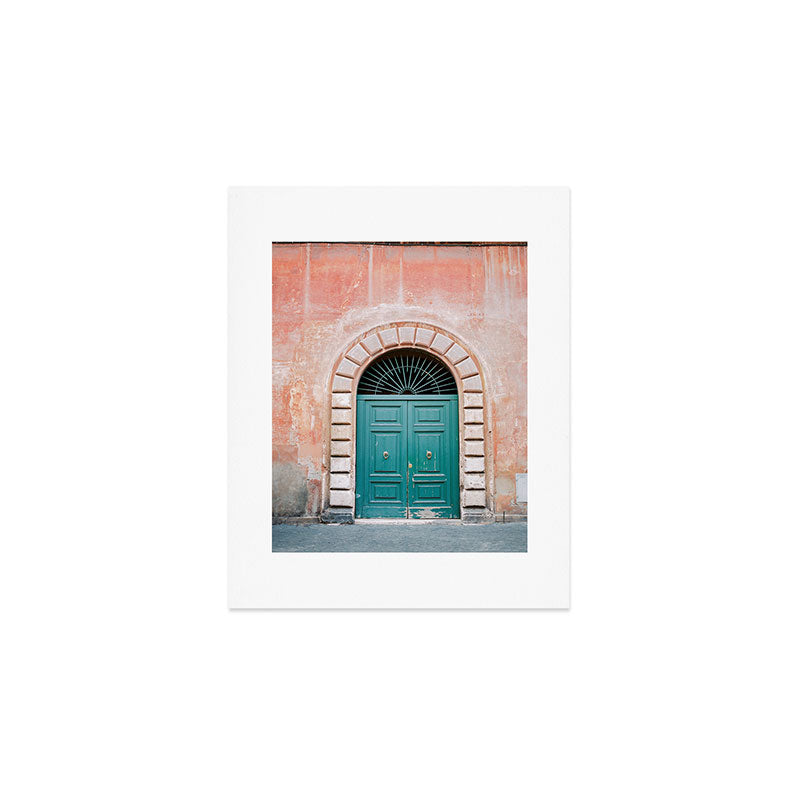Rome Trastevere Door | Italy Travel Photography Art Print Gallery Image 1