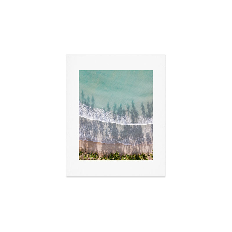 Turquoise water | Tropical travel photography | The Dominican Republic Art Print Gallery Image 1