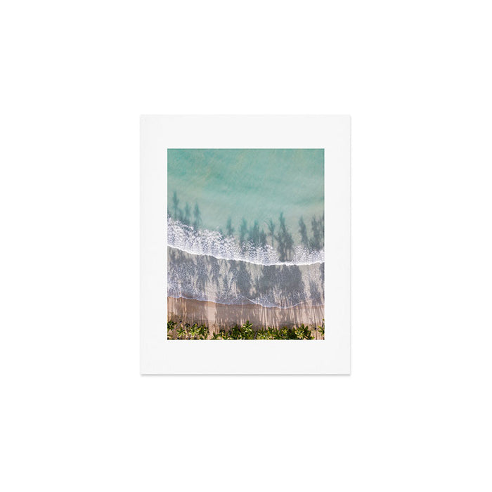 Turquoise water | Tropical travel photography | The Dominican Republic Art Print Gallery Image 1