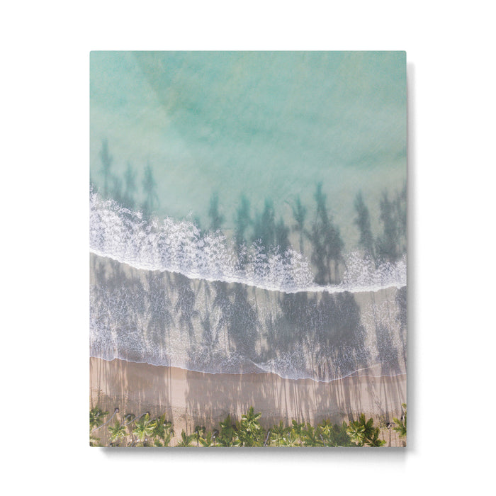 Turquoise water | Tropical travel photography | The Dominican Republic Metal Print Gallery Image 1