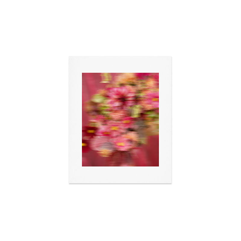 Whimsical Blur | Abstract Floral Motion Photography Art Print Gallery Image 1