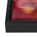 Whimsical Blur | Abstract Floral Motion Photography Framed Canvas Print Gallery Image 3