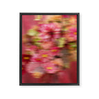 Whimsical Blur | Abstract Floral Motion Photography Framed Canvas Print Gallery Image 6