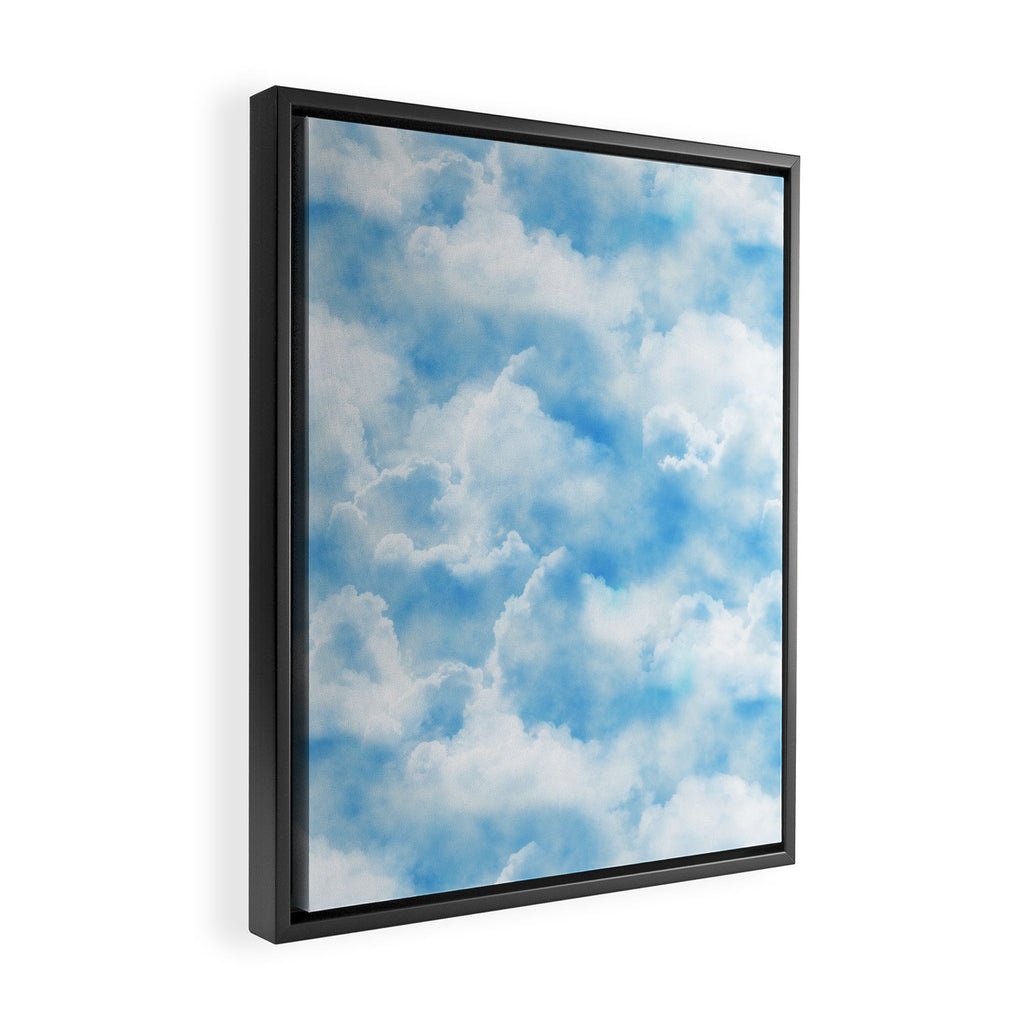 Cloud Framed Canvas Print Gallery Image 2
