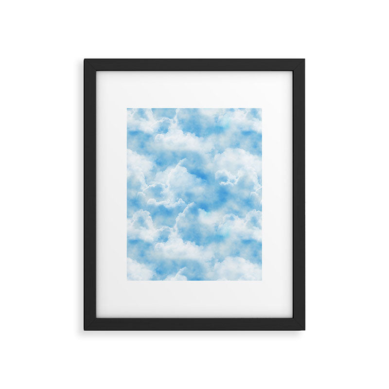 Cloud Framed Art Print Gallery Image 6