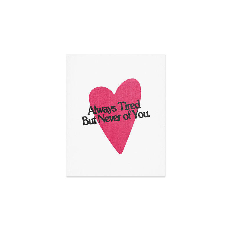 Always Tired Art Print Gallery Image 1
