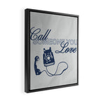 Call Someone you Love Framed Canvas Print Gallery Image 2