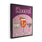 Cheers! Framed Canvas Print Gallery Image 2