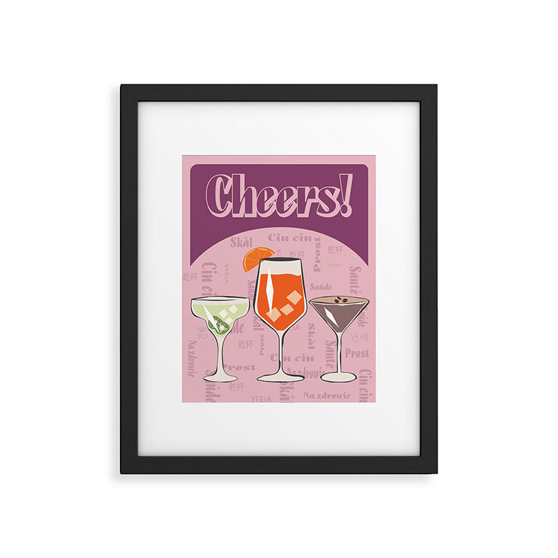 Cheers! Framed Art Print Gallery Image 5