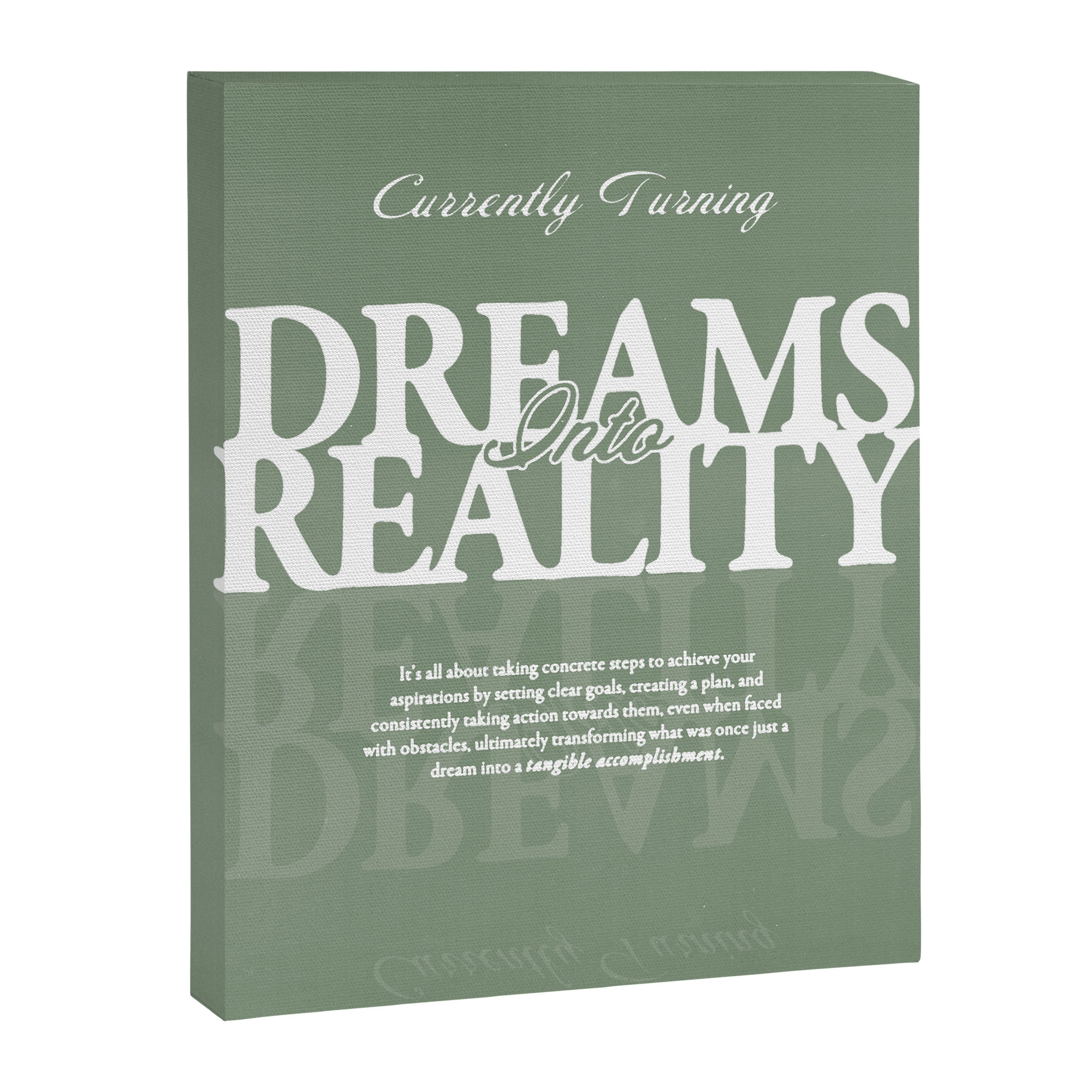 Dreams into Reality Canvas Print Gallery Image 6